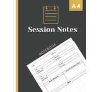 Counselling Session Notes: Notebook for Therapists, Counselors, and Coaches to Organize, and Track Client's Sessions, Appointments, Therapeutic ... Plans | 8.5 x 11 inches(A4 Size),120 Pages.
