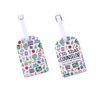 Counselor Appreciation Luggage Tag School Counselor Life Baggage Tag Guidance Counselor Therapist Gift Counseling Teacher Gift, Counselorabouttag-us