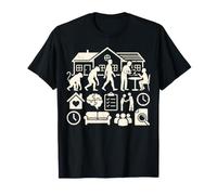 Counselor Evolution Funny Human Progress Graphic Job Work T-Shirt