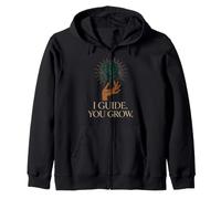 Counselor Pride Mental Health Career School Support Advocate Zip Hoodie