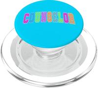 Counselor Rainbow Checkerboard Back to School Graphic PopSockets PopGrip for MagSafe