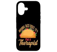 Counselor Taco Lover Wanna Taco Bout It I’m Therapist Case for iPhone 17