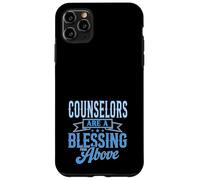 Counselors Are a Blessing From Above School Mental Health Case for iPhone 11 Pro Max