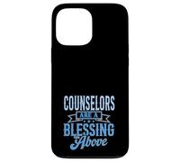 Counselors Are a Blessing From Above School Mental Health Case for iPhone 13 Pro Max