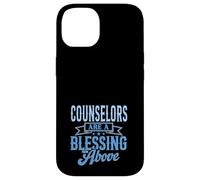 Counselors Are a Blessing From Above School Mental Health Case for iPhone 14