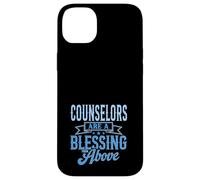 Counselors Are a Blessing From Above School Mental Health Case for iPhone 14 Plus