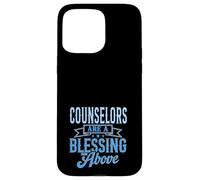 Counselors Are a Blessing From Above School Mental Health Case for iPhone 15 Pro Max
