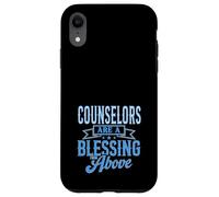 Counselors Are a Blessing From Above School Mental Health Case for iPhone XR