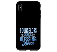 Counselors Are a Blessing From Above School Mental Health Case for iPhone XS Max