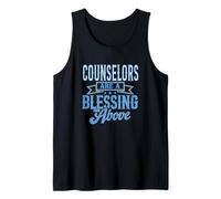 Counselors Are a Blessing From Above School Mental Health Tank Top