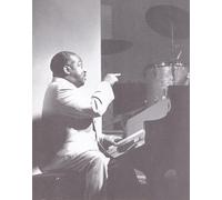 Count Basie (1940s) - Mini Jazz Poster/Book Clipping & Card Frame