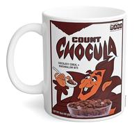 Count-Chocula Coffee Mug - Retro Cereal Monster Design, Ceramic, Microwave Dishwasher Safe, Perfect for Collectors Breakfast Lovers - Vintage Halloween Novelty 11 Oz White