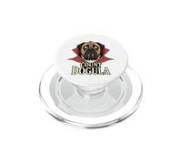 Count Dogula Funny Spooky Dog Themed Halloween Mastiff PopSockets PopGrip for MagSafe