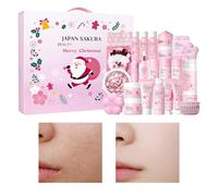 Count Down Calendars | Skincare 24 Days Countdown Set,Moisturizing Nourishing Hydrating Cream Toner for Holiday Party Daily Festival Routine Morning Night Activities Home Travel