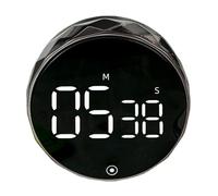 Count Down Timer - Visual Timers Large Led Display | Multifunctional Secure Home Kitchen Timer | Digital Kitchen Timers | Clock with Adjustable Volume Brightness for Cooking Studying and Exercising