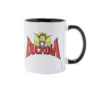 Count Duckula Black Handle Mug