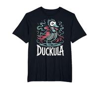 Count, Duckula Halloween Vampire Duck Costume Party T-Shirt, Men's Big and Tall, Black, 3X Tall