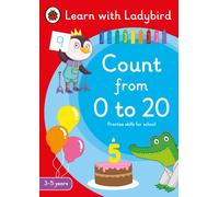 Count from 0 to 20: A Learn with Ladybird Activity Book 3-5 years : Ideal for home learning (EYFS)