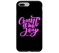 Count It All Joy Bible Verse James Scripture Women Men God Case for iPhone 7 Plus/8 Plus