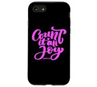 Count It All Joy Bible Verse James Scripture Women Men God Case for iPhone SE (2020) / 7/8