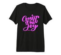 Count It All Joy Bible Verse James Scripture Women Men God Premium T-Shirt