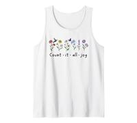 Count it All Joy James 1:2 Choose Joy Comes in the Morning Tank Top