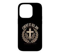 Count It All Joy James 1:2 Christian Faith Case for iPhone 14 Pro