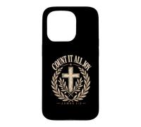 Count It All Joy James 1:2 Christian Faith Case for iPhone 15 Pro