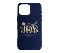 Count it All Joy James 1:2 Christian Floral Dragonfly Faith Case for iPhone 16 Pro Max