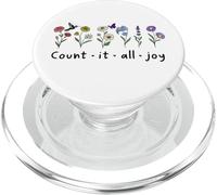 Count it All Joy of the Lord Christian Bible Verse James 1:2 PopSockets PopGrip for MagSafe