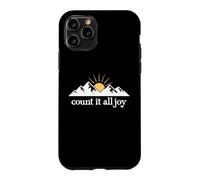 Count it All Joy Quote Bible Verse Christian Scripture Jesus Case for iPhone 11 Pro