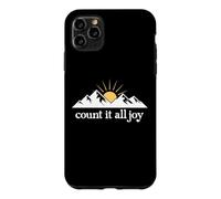 Count it All Joy Quote Bible Verse Christian Scripture Jesus Case for iPhone 11 Pro Max