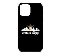 Count it All Joy Quote Bible Verse Christian Scripture Jesus Case for iPhone 12 Pro Max