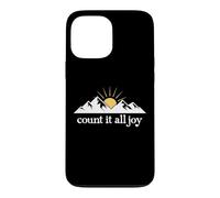 Count it All Joy Quote Bible Verse Christian Scripture Jesus Case for iPhone 13 Pro Max
