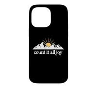 Count it All Joy Quote Bible Verse Christian Scripture Jesus Case for iPhone 14 Pro Max