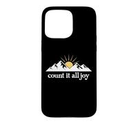 Count it All Joy Quote Bible Verse Christian Scripture Jesus Case for iPhone 15 Pro Max