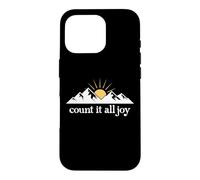 Count it All Joy Quote Bible Verse Christian Scripture Jesus Case for iPhone 16 Pro