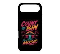 Count on Bin Face the Music Alien UFO Funny Sci-Fi Retro Case for iPhone Air