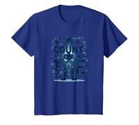 Count On Me: Math Enthusiast's Motivational Mantra T-Shirt, Kids, Royal Blue, 8 Years