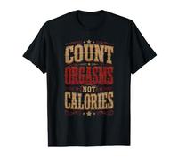 Count Orgasms Not Calories Vintage Value Graphic T-Shirt