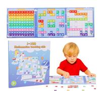Count to 100 for Kindergarten, 1-100 Number Number | Magnetic Math Card,Teaching Aids, Learning Tool, Preschool Learning Activities for Christmas Birthdays