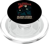 Count Trackula Fitness Vampire Parody Funny Workout Product PopSockets PopGrip for MagSafe