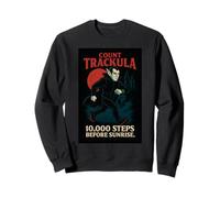 Count Trackula Fitness Vampire Parody Funny Workout Product Sweatshirt