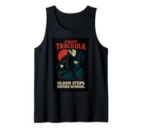 Count Trackula Fitness Vampire Parody Funny Workout Product Tank Top