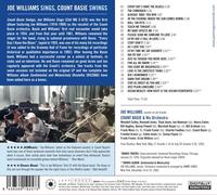 COUNT & WILLIAMS,JOE BASIE - JOE WILLIAMS SINGS,BASIE SWINGS CD NEW