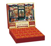 Countdown Calendar 2025 Jigsaw Puzzle, Christmas Puzzles for Kids and Adults, Jigsaw Puzzle Advent Calendars,1008PCS Christmas 24 Days Holiday Puzzles