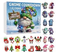 Countdown Calendar - 24 Days Countdown Calendar | Figurine Decorations for Teens Adults Daily Family Activity Home School Classroom Holiday Party