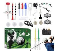 Countdown Calendar - 24 Days Golf Accessories Christmas Advent | Keepsake Home Decor for Birthday Holiday Father's Day Office Golfer Dad Husband Lovers Putting Green