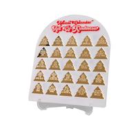 Countdown Calendar,25 Days Desk Ornament Advent,Acrylic Christmas Table Decorations | For Adults Home During Christmas Winter Living Room Bedroom Shelf Mantle Party Presentation