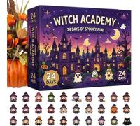 Countdown Calendar 2D Acrylic Cartoon Pendant Decorations 24 Days